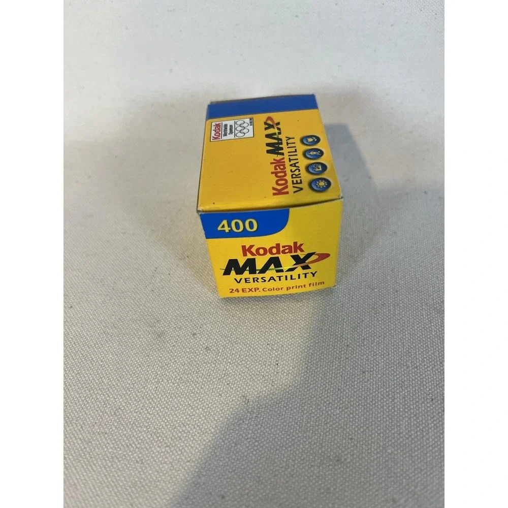 Kodak Max Versatility 400 Film 24 Exposures New Old Stock Exp 2/2006 Photography